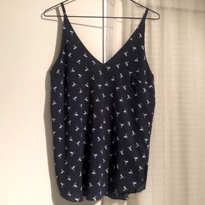 Navy Blue Kismet Camisole. 2/17
